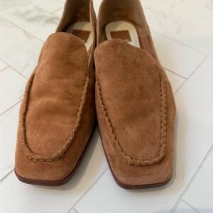 Dolce Vita Tan Suede Loafers